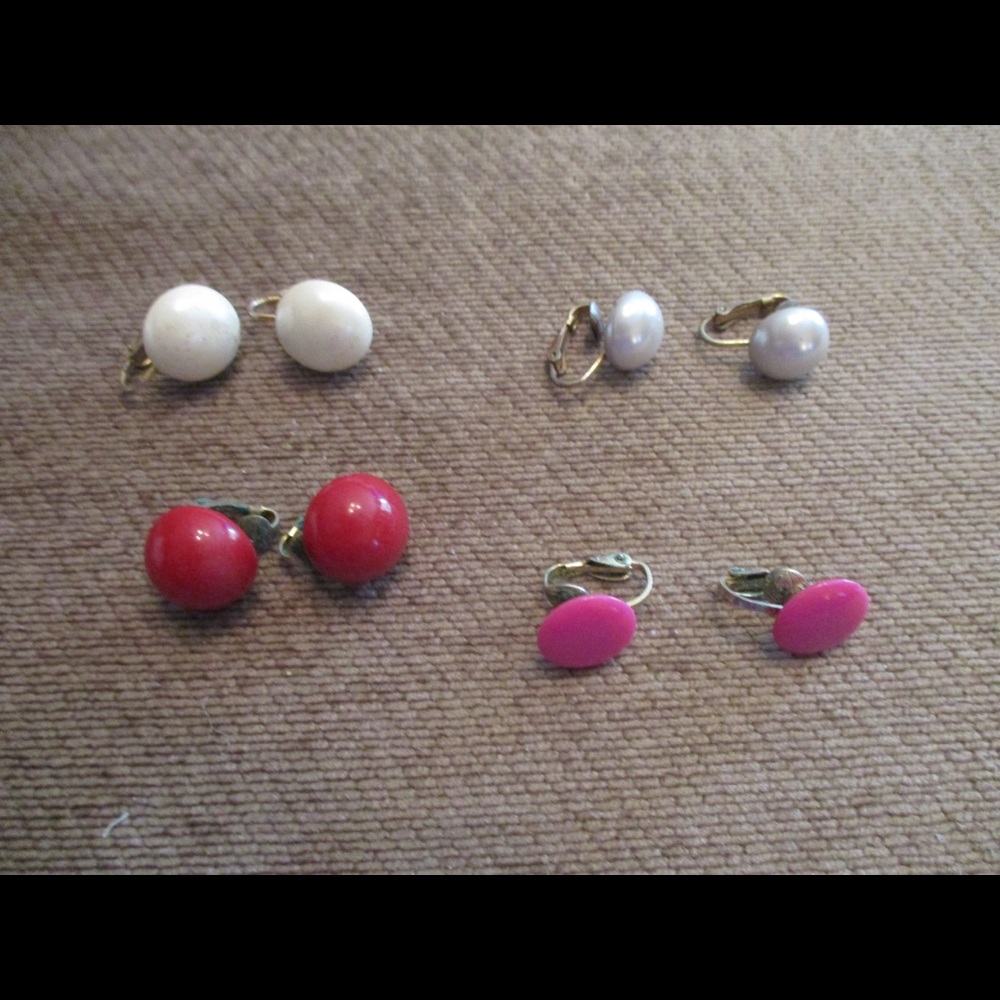 Multi clip earrings
